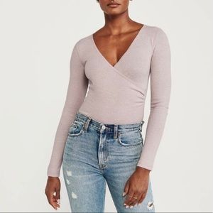 Abercrombie & Fitch Wrap Bodysuit